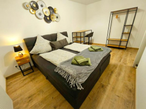 EcoCube Apartment in Rheine, 5pers, Küche, Wohnzim, Badezim